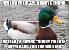 thanks for waiting